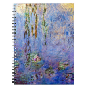 Caderno Espiral Claude Monet - Lírios Hídricos