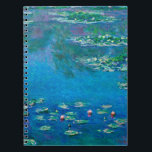 Caderno Espiral Claude Monet - Lírios Hídricos 1906<br><div class="desc">Claude Monet - Lírios Hídricos 1906. Uma pintura de arte famosa.</div>