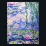 Caderno Espiral Claude Monet - Lírios/Ninfas 1919<br><div class="desc">Lírios/Ninfas (W.1852) - Claude Monet,  Petróleo na Canvas,  1916-1919</div>