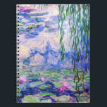 Caderno Espiral Claude Monet - Lírios/Ninfas 1919<br><div class="desc">Lírios/Ninfas (W.1852) - Claude Monet,  Petróleo na Canvas,  1916-1919</div>