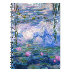 Caderno Espiral Claude Monet Water Lillies 1919