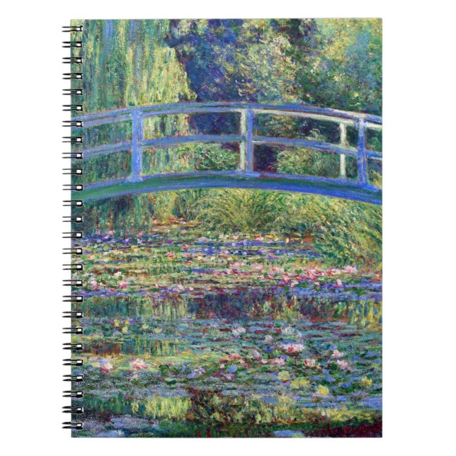 Caderno Espiral Claude Monet Water Lily Pond (Frente)