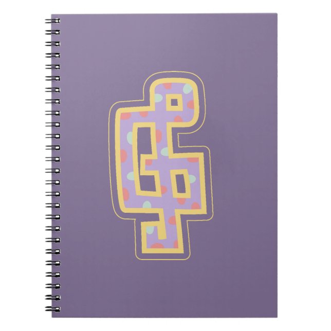 Caderno Espiral clave de triplo (Frente)