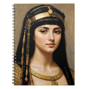 Caderno Espiral Cleopatra Egípcia Queen Art