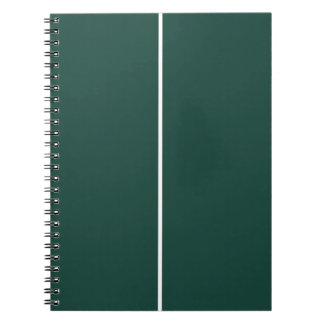 Caderno Espiral CLIENTE Verde e Branco