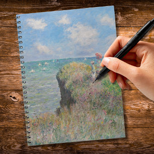 Caderno Espiral Cliff Walk em Pourville Monet