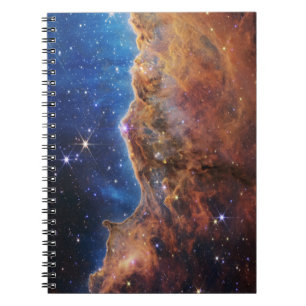 Caderno Espiral Clipes Cósmicos Carina Nebula Space Telescope