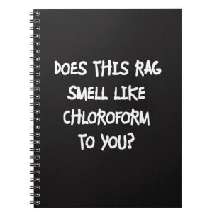 Caderno Espiral Clorofórmio