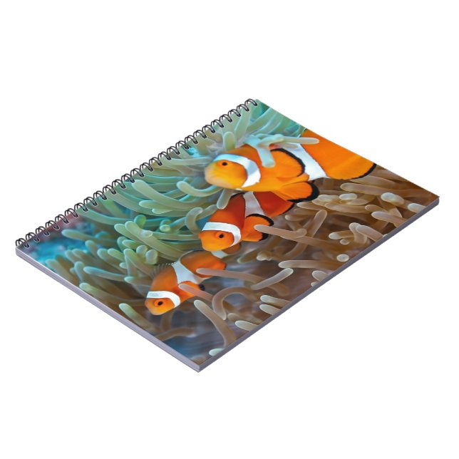 Caderno Espiral Clownfish (Left Side)