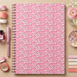 Caderno Espiral Clube das Meninas