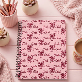 Caderno Espiral Clube das Meninas