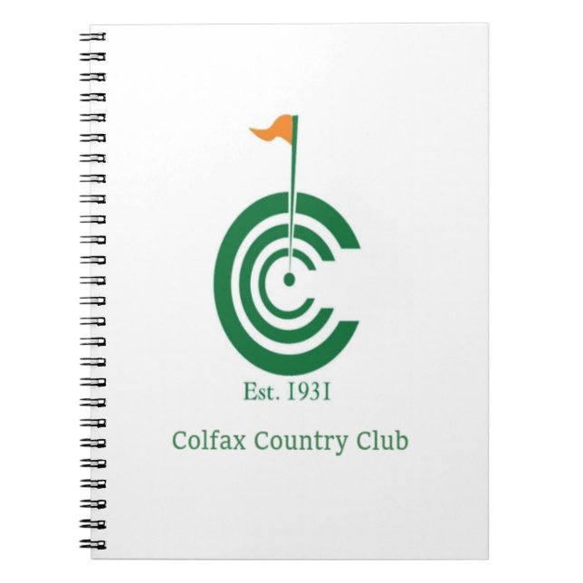 Caderno Espiral Clube de Colfax (Frente)