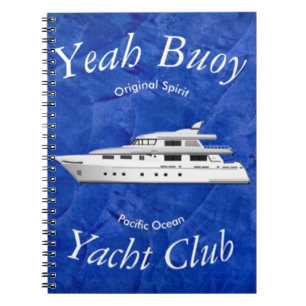 Caderno Espiral Clube de Iate Sim Buia
