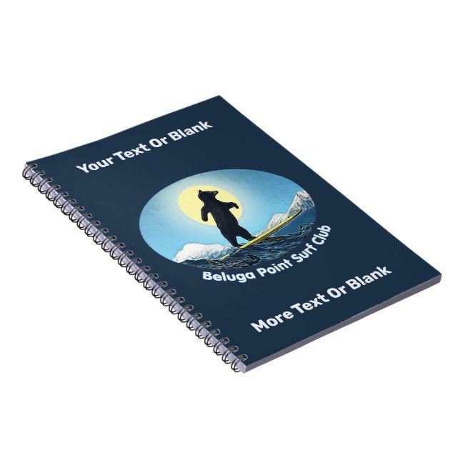 Caderno Espiral Clube de Surf Beluga Point (Lado Direito)
