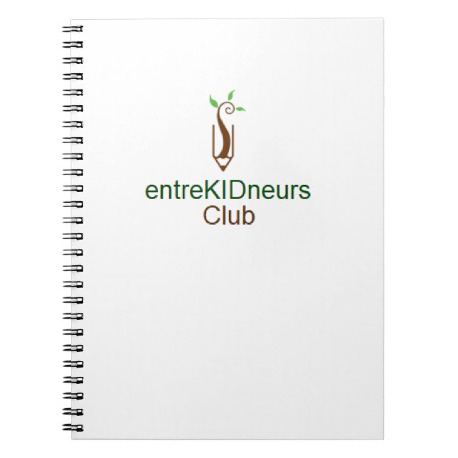 Caderno Espiral Clube entreKIDneurs (Frente)