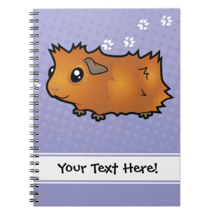 Caderno Espiral Cobaia dos desenhos animados (desalinhado)
