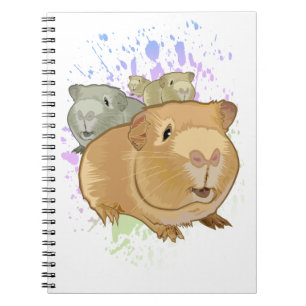 Caderno Espiral Cobaias