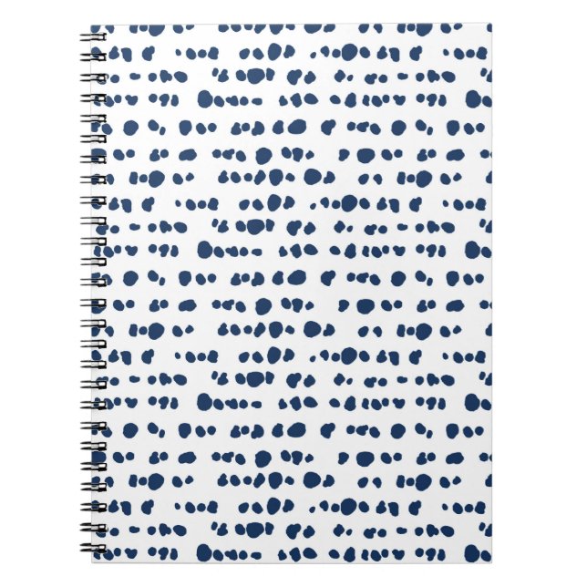 Caderno Espiral Coberto - índigo (Frente)