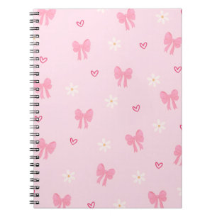 Caderno Espiral Cobertor Macio e Confortável com Padrão Floral e C