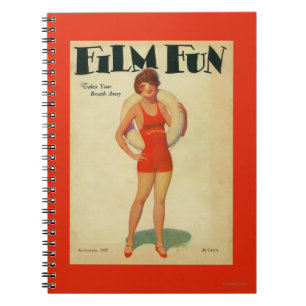 Caderno Espiral Cobrir 2 da Revista Film Fun