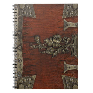 Caderno Espiral Cobrir de Diário de livro antigo