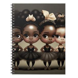 Caderno Espiral Cobrir de papel macio, notebook espiral - Ballerin