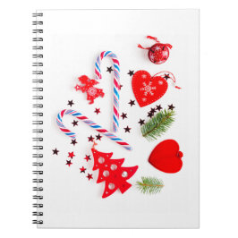Caderno Espiral cobrir espiral de natal do notebook, 80 páginas co