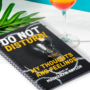 Caderno Espiral Cobrir Novelty Book Personalizado Com Texto Própri