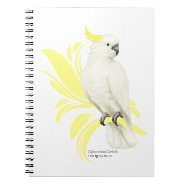 Caderno Espiral Cockatoo Penteado (Frente)