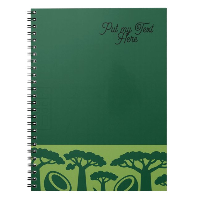 Caderno Espiral Coco Genérico de Baobab (Frente)