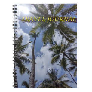 Caderno Espiral COCO PALMS nº 2 VIAGEM DIÁRIO