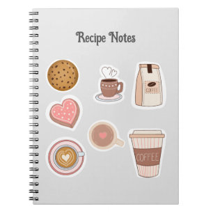 Caderno Espiral Codificação de receitas