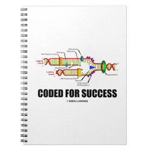Caderno Espiral Codificado para sucesso (Replicação do DNA)