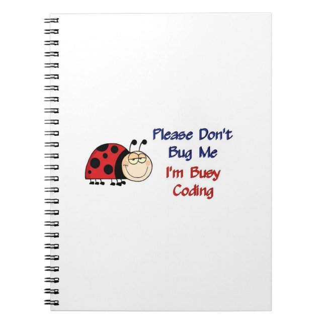 Caderno Espiral Codificador Ladybug-2 médico (Frente)