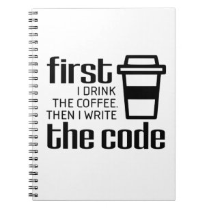 Caderno Espiral Codificando Engenheiro de código de programação