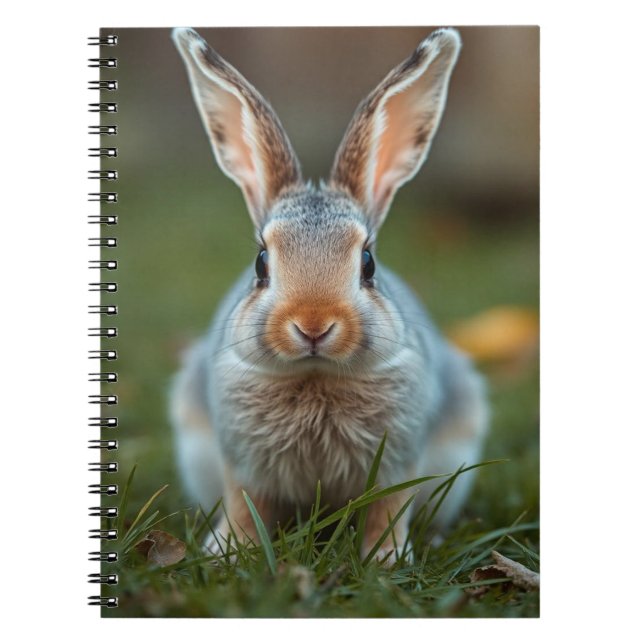 Caderno Espiral Coelhinho Russo Azul (Frente)