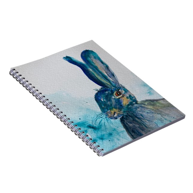 Caderno Espiral Coelho da Lebre Aquarela (Lado Direito)