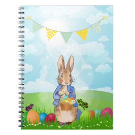 Caderno Espiral coelho da Páscoa
