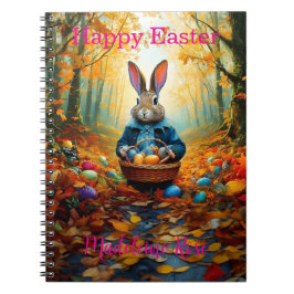 Caderno Espiral Coelho da Páscoa