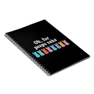 Caderno Espiral Coelho da Páscoa Feliz Carnaval Religioso Cristão 
