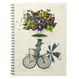 Caderno Espiral Coelho das Moscas do Tempo 3