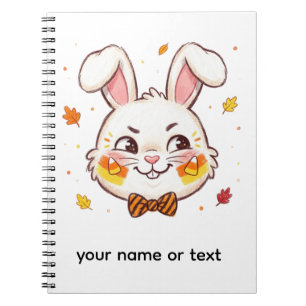 Caderno Espiral Coelho Travesso Halloween Candy Corn