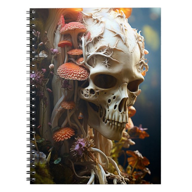 Caderno Espiral Cogumelos #9 (Frente)