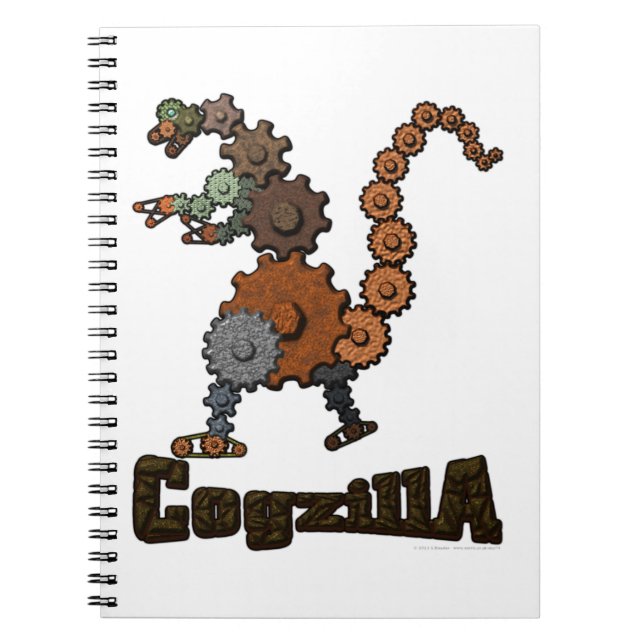 Caderno Espiral CogzillA (Frente)