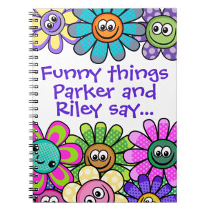 Caderno Espiral Coisas Engraçadas Que Meus Filhos Dizem