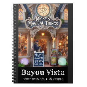 Caderno Espiral Coisas Mágicas de Micky – Coleção Southern Psychos