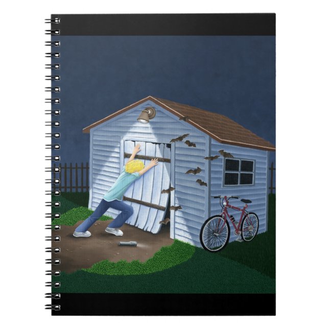 Caderno Espiral Coisas que soam na noite (Frente)