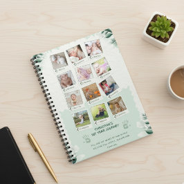 Caderno Espiral Colagem de Fotografias de 1rua Ano de Viagem Perso