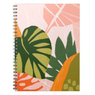 Caderno Espiral Colagem Selva I