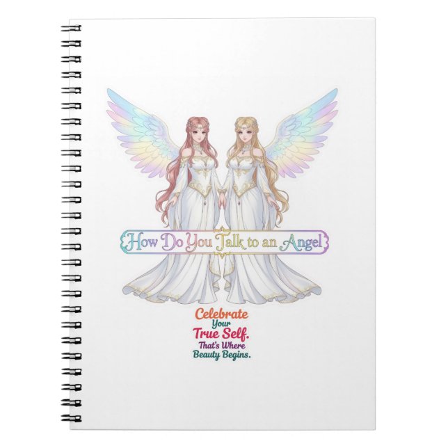 Caderno Espiral Coleção Anjo (Frente)